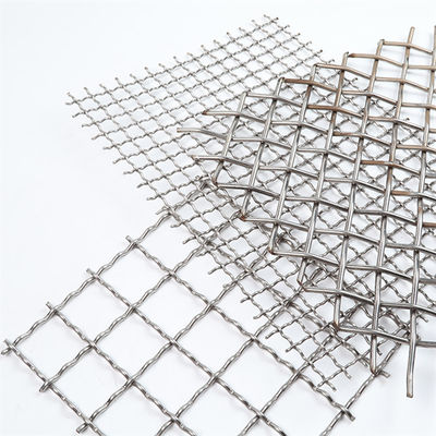 Resistência a álcalis Intercrimp Wire Mesh For Oil Mesh 0,5m-2m Largura