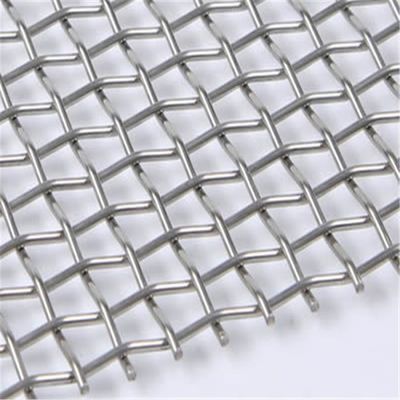 Rede de arame de aço inoxidável frisada, resistente à corrosão, pano de arame, filtros de furos quadrados, serviços de corte e dobra de soldagem