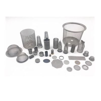 Tubo de filtro de aço inoxidável personalizado cilindro de malha de aço inoxidável de 150 microns