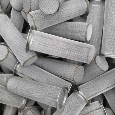 80-1000um Tubo de filtro de aço inoxidável