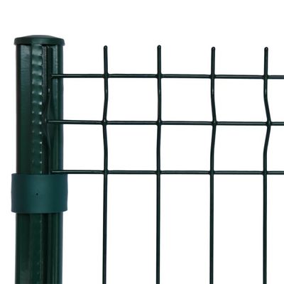 Casa Decorativo Dobragem vedação soldada jardim 3d vedação curva resistente à ferrugem