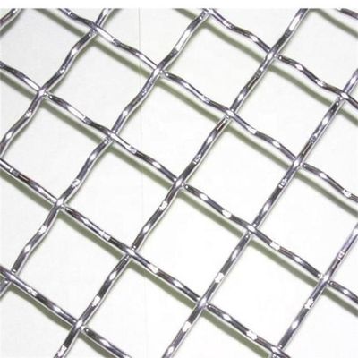 OEM aço inoxidável Crimped Wire Mesh para cercas de segurança ISO9001 Certificado