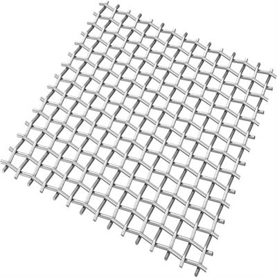 Resistência a ácidos Intercrimp Woven Wire Lock Crimp Wire Mesh Para Construção