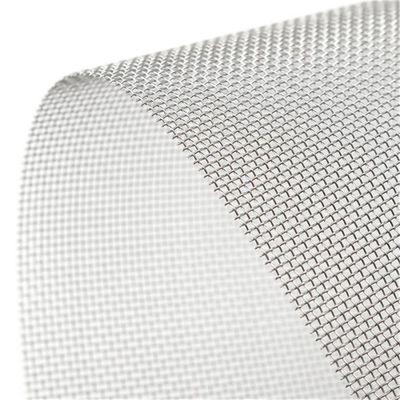 Materiais especiais molibdênio/tungstênio/prata/alumínio/platina tecido liso fornecedor de malha de arame de aço inoxidável