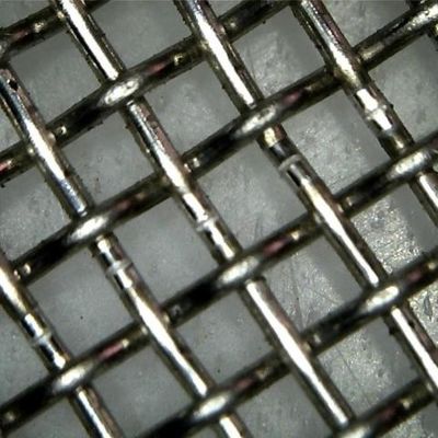 Rede de arame ondulada alta do aço carbono rede de arame frisada para a malha de mineração da tela da peneira