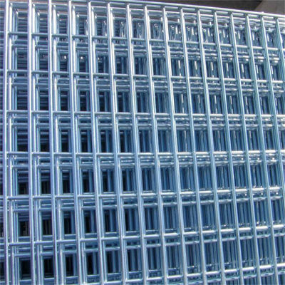 2x2 Painéis de malha de fio revestidos de plástico 6mm Malha de fio soldada Furo quadrado