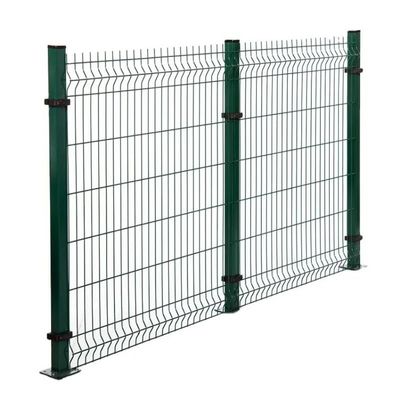 Venda Quente Jardim Exterior 3D Triângulo vedação painel galvanizado 3D curva curva Soldado vedação de malha de arame