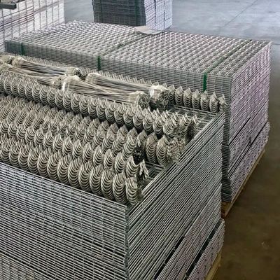 O corte feito sob encomenda dobrou perfurado o quadrado 4mm galvanizou Mesh Gabion Wire Box Cages