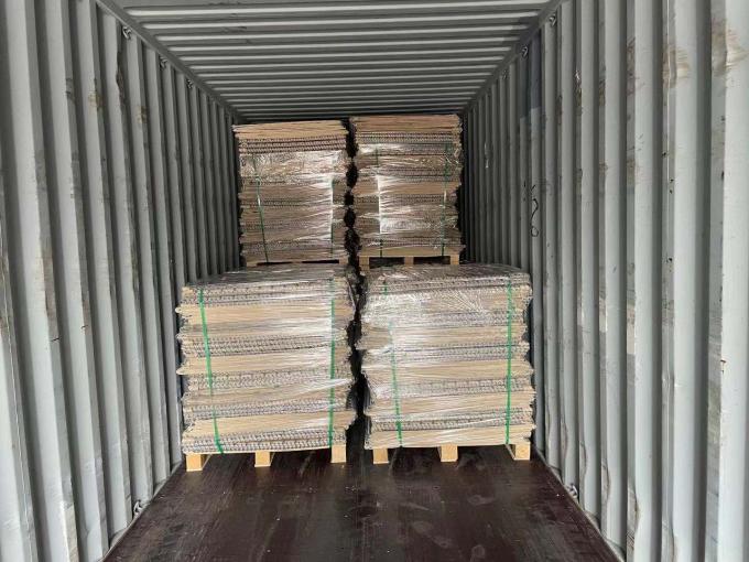 Carga pesada Mil1 Mil7 Hesco Bastion Barrier Sacos de areia Furo hexagonal 9