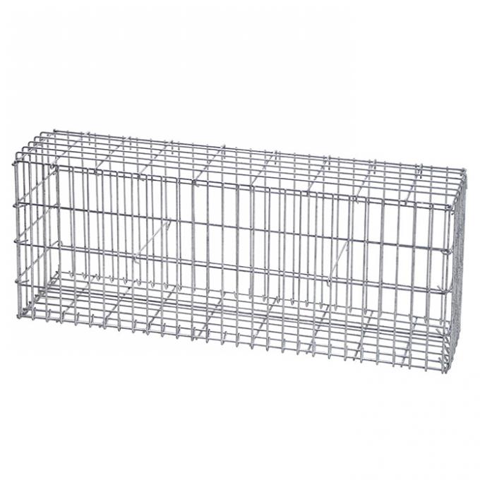 Gabion Basket 2x1x1M 2x1x0.5M Box Heavy Gabion Stone Basket Galvanized Welded Gabion Walls 0