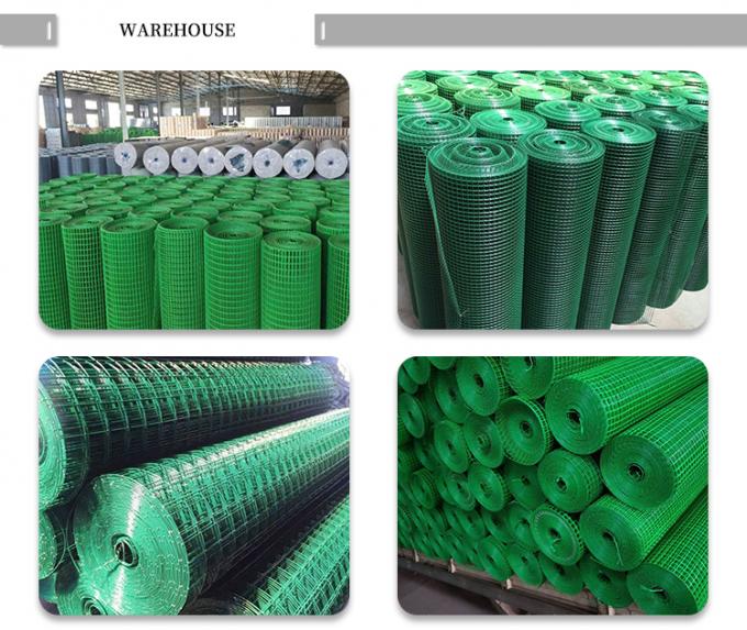 0.5mm-14mm pl&aacute;stico PVC Welded Wire Mesh Rolls dur&aacute;vel Pet Cage Wire Mesh 2