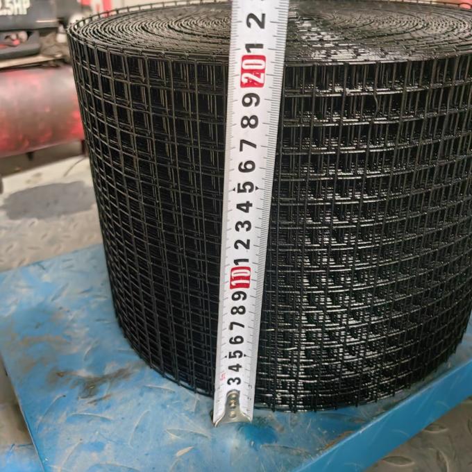 Fecho de arame galvanizado com revestimento de PVC preto 4