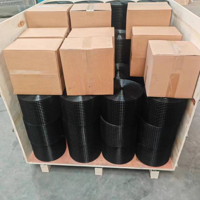 Fecho de arame galvanizado com revestimento de PVC preto 12