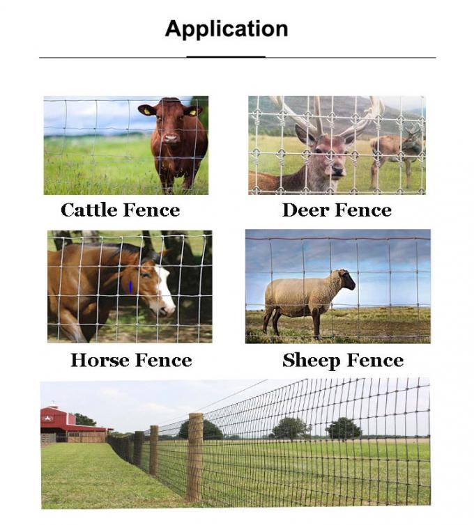 Facilmente montado Grama Farm Wire Mesh veda&ccedil;&atilde;o Eco Friendly 10-200m 9