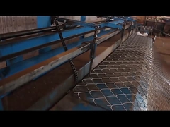 50ft comprimento de vedação de diamantes malha de arame galvanizado cadeia de ligação rolha de vedação