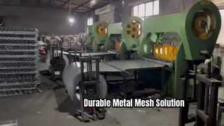 Malha expandida do metal